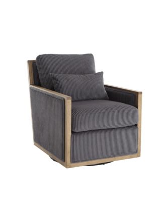 Cozy Swivel Barrel Chair