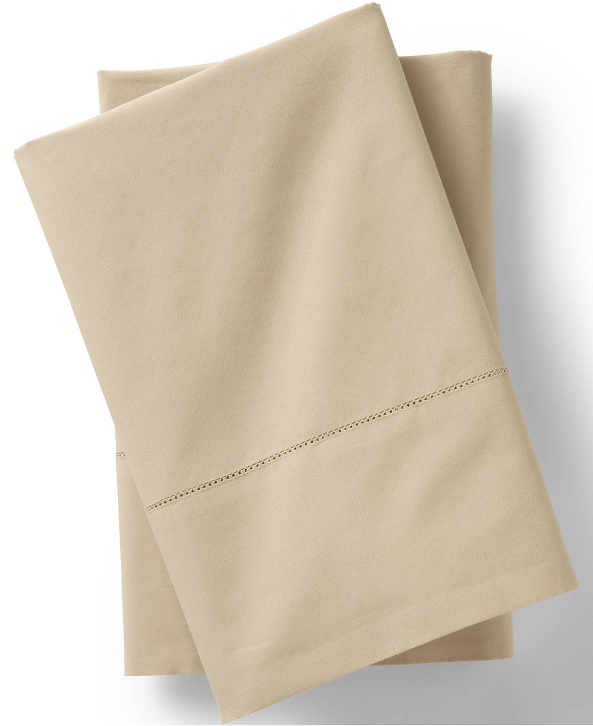 Lands' End 300 Thread Count Cotton Percale Bed Sheet Set