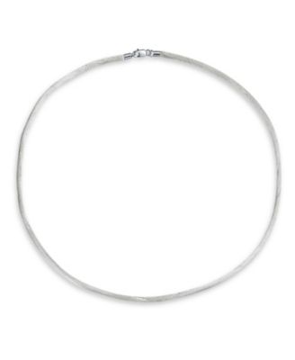 Soft Thin Satin Silk Cord Strand Necklace For Pendant Layering .925 Sterling Silver