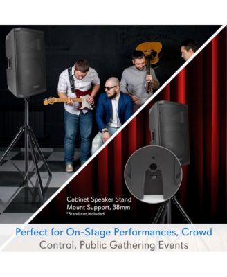 15" Bluetooth Stage & Studio PA Speaker with MP3/USB/SD Playback, 1400W, Digital LCD Display & LED Lights