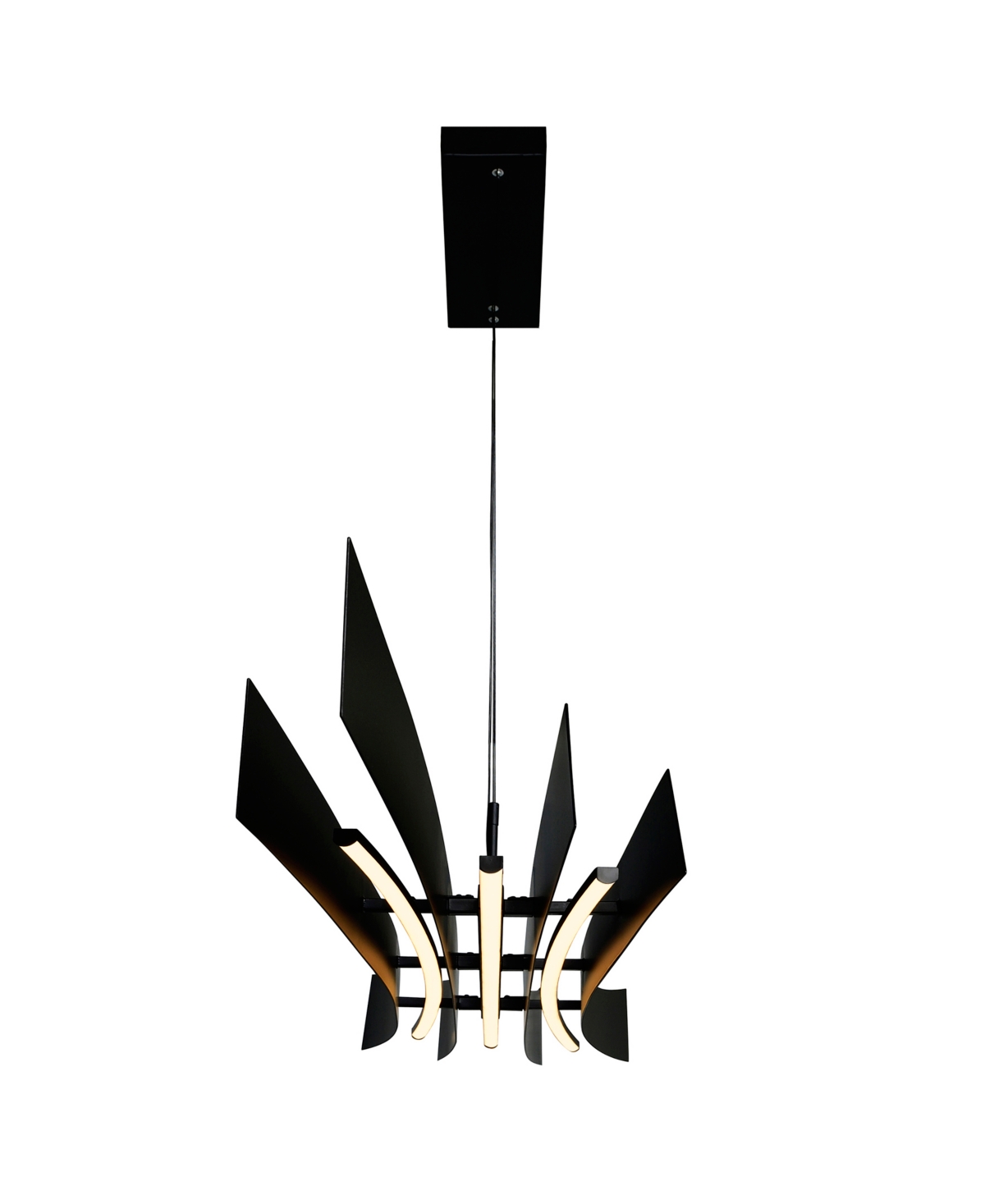 CWI LIGHTING 10" METAL CANDORA INTEGRATED LED ISLAND POOL TABLE LIGHT 
