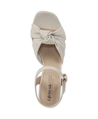 Women's August Square Open Toe Platform Sandals