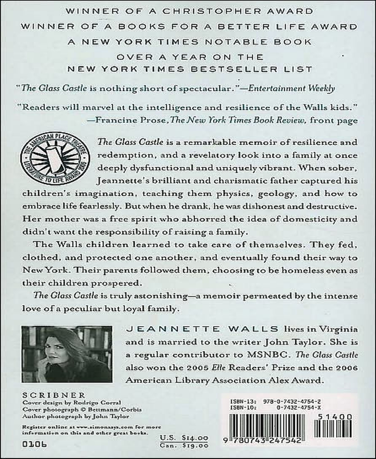 The Glass Castle by Jeannette Walls