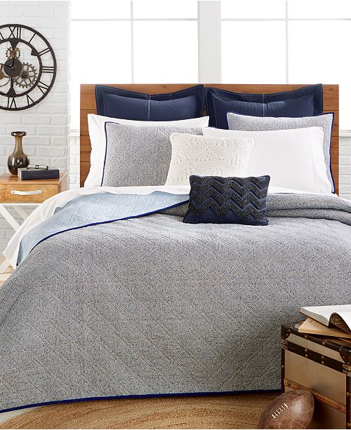 Tommy Hilfiger Closeout British Tweed Quilt Reviews Quilts