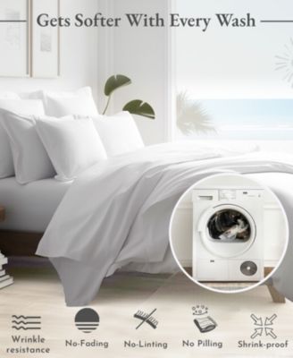 400 Thread Count Cotton Printed 4 Piece Sheet Set, Full Size