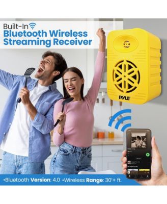 4” 2-Way Indoor/Outdoor Bluetooth Wireless Speaker System - Waterproof, 300W Max Power, 1/2” Tweeter