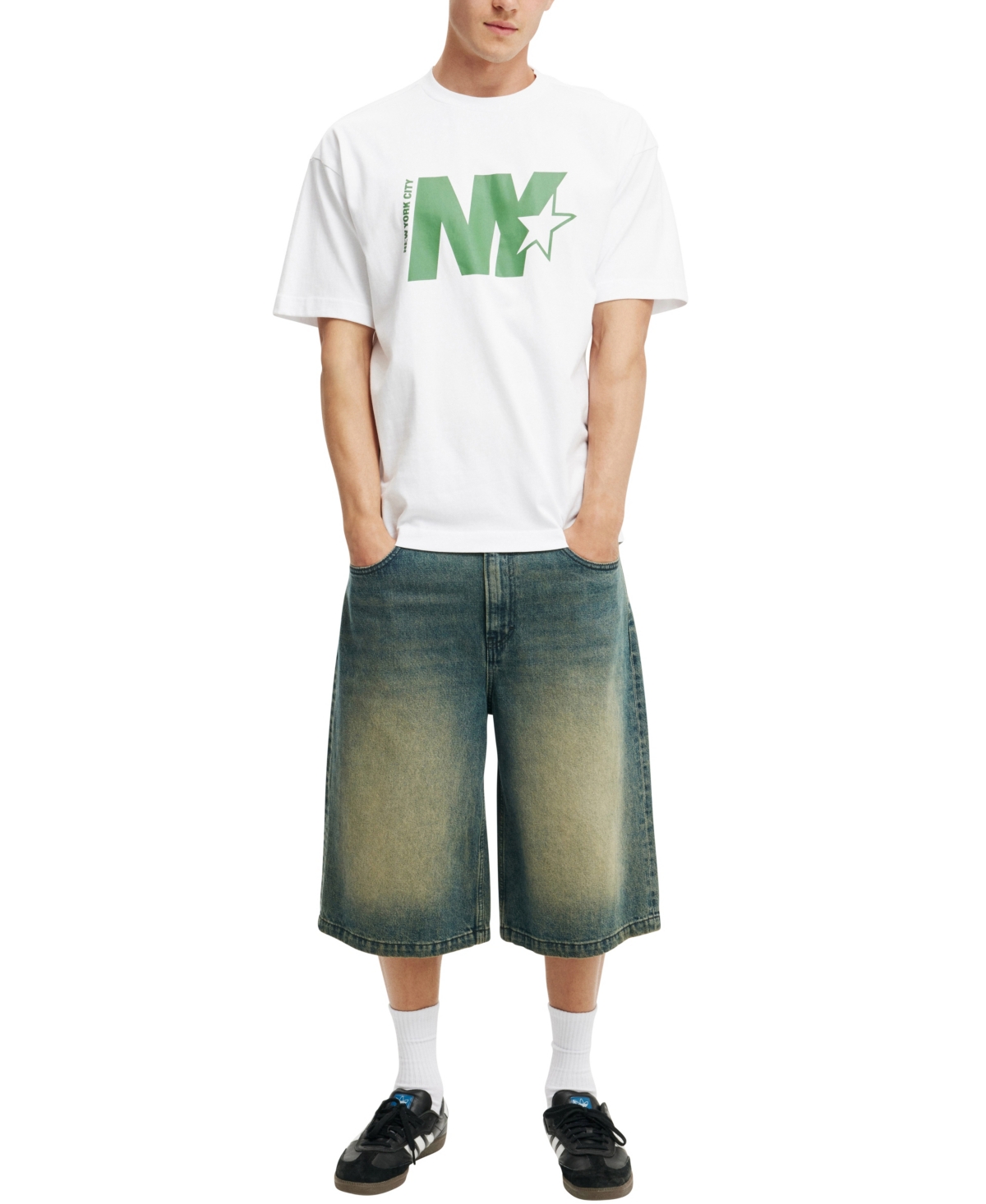 COTTON ON MEN'S BOX FIT GRAPHIC T-SHIRT 