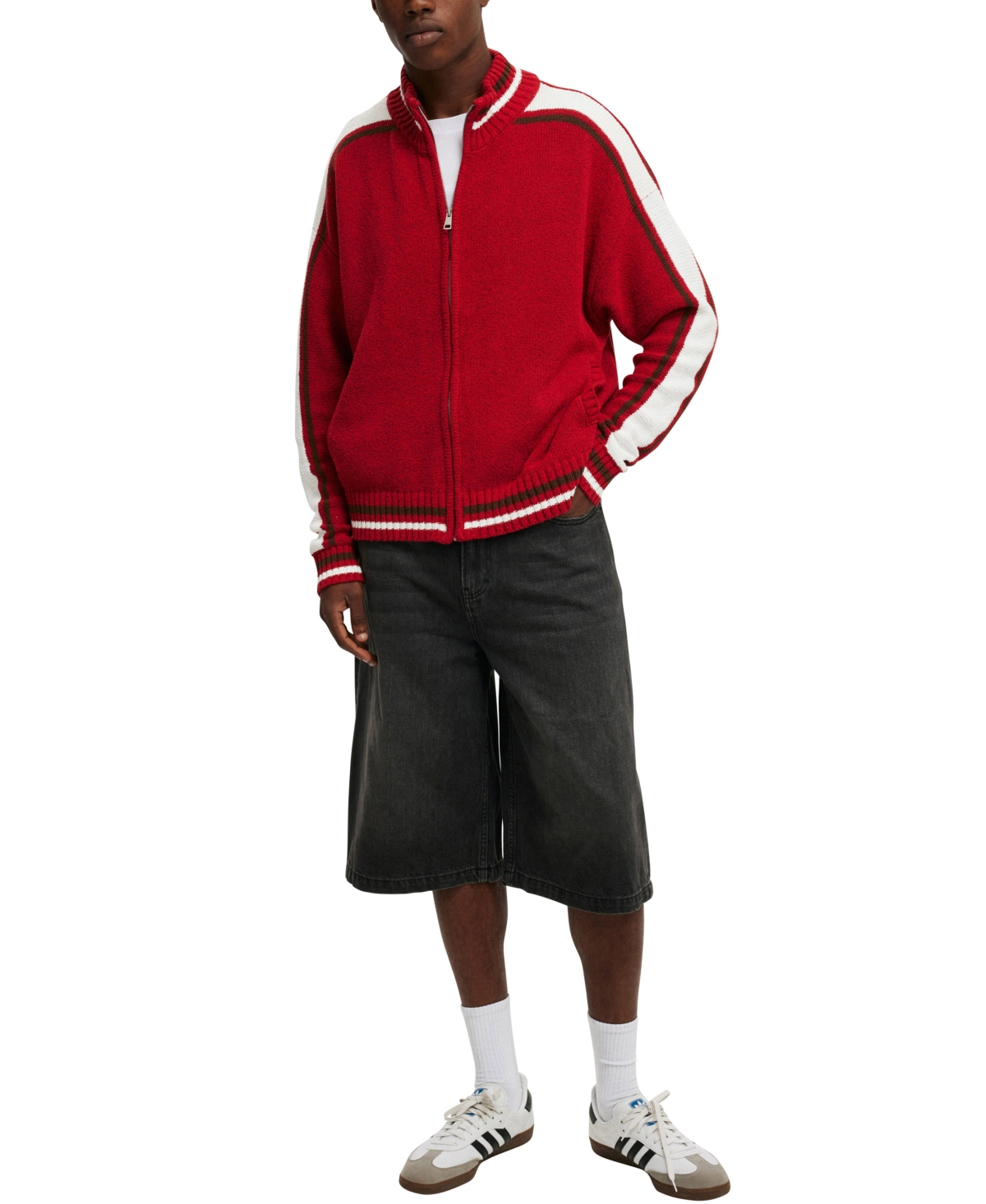 COTTON ON MEN'S SUPER BAGGY JORT SHORTS 