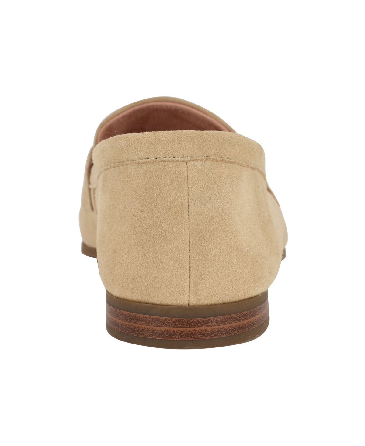 Tommy Hilfiger Razzi Loafer In Light Natural Suede