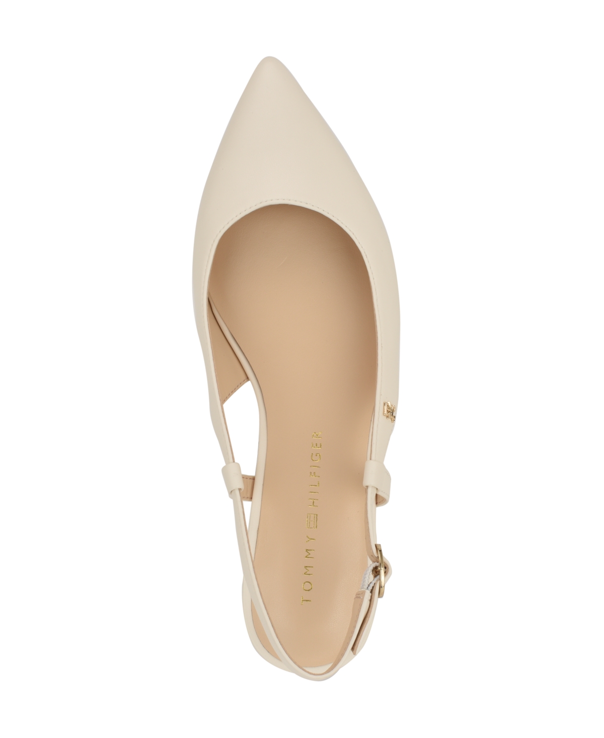 Tommy Hilfiger Women's Vamina Slingback Flats In Ivory