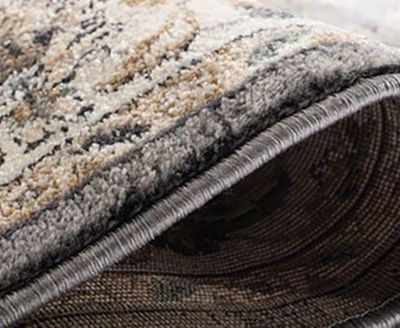 Lyndhurst LNH332 Gray and Cream 8' x 10' Area Rug