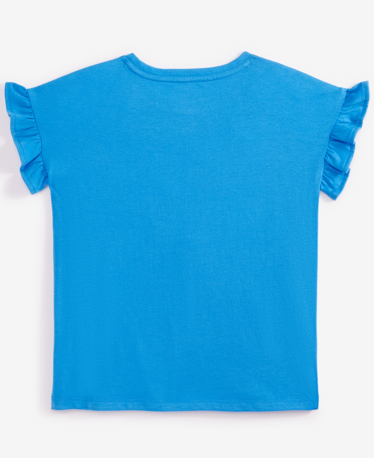 Epic Threads Toddler Girls Solid Ruffle T-Shirt, Exclusively at Macy's