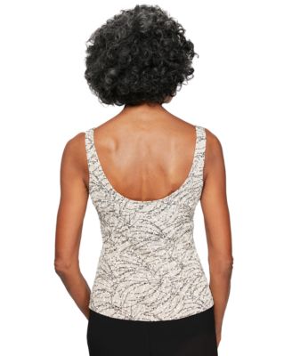 Printed Jacket and Top Set