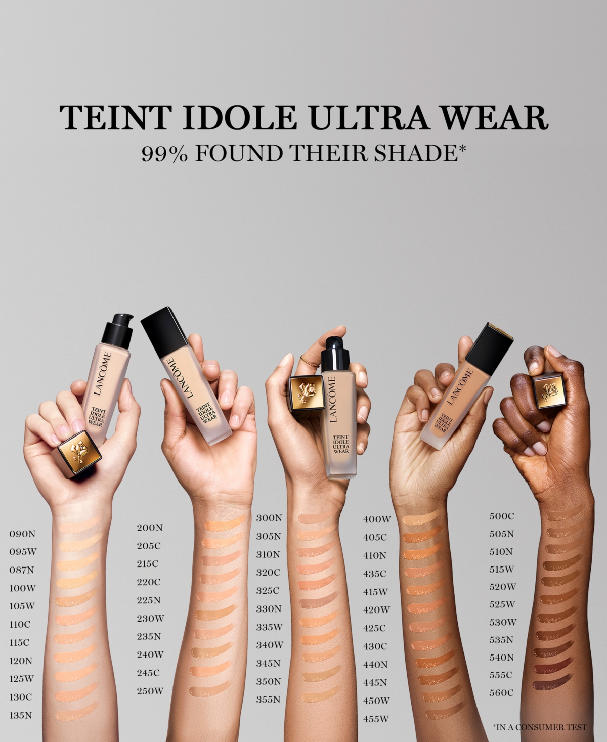 Lancôme Teint Idole Ultra Wear Foundation In 90n - Fair Skin With Neutral,pinky Under