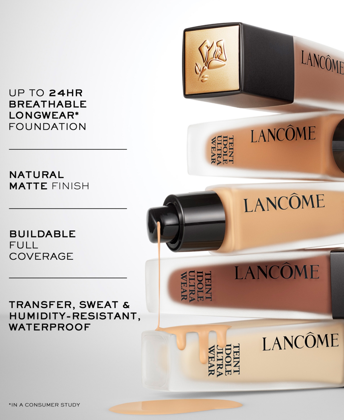 Lancôme Teint Idole Ultra Wear Foundation In 90n - Fair Skin With Neutral,pinky Under
