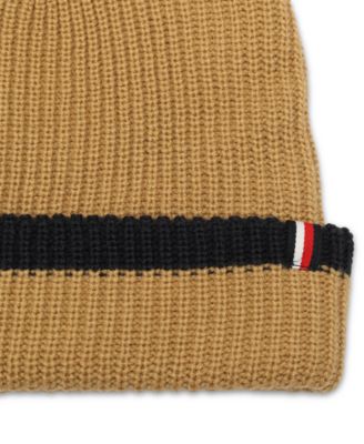 Men's Tipped Ribbed-Knit Beanie
