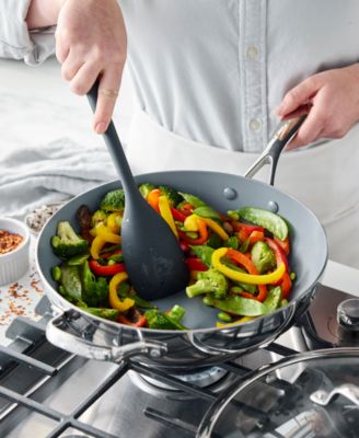 Valencia Pro Stainless Steel 12" Wok with Lid