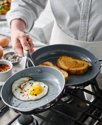 Valencia Pro Stainless Steel 8" & 10" Open Frypan Set