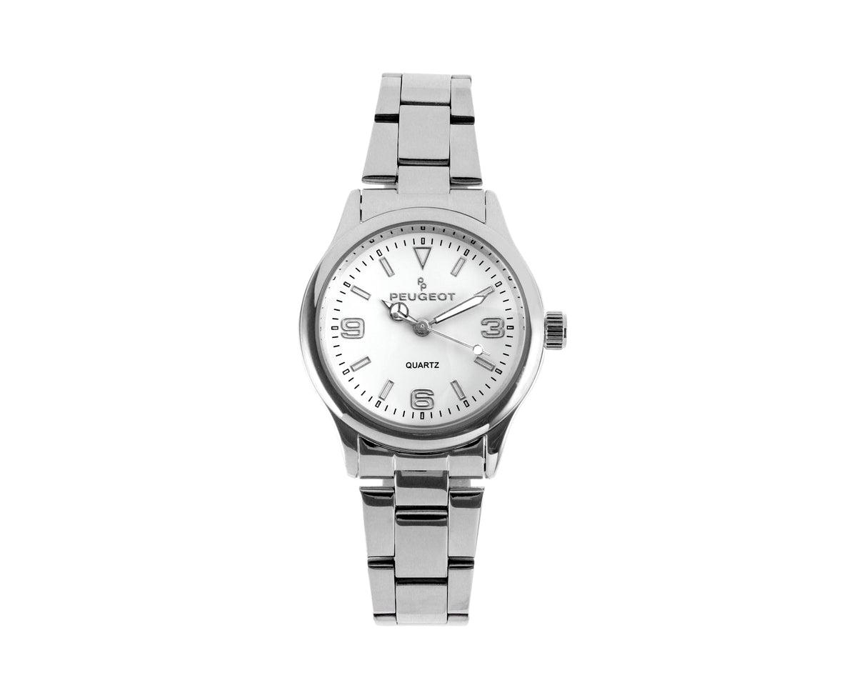 Women's Silver Everyday Easy-Read 32mm Status Bracelet Watch - Silver
