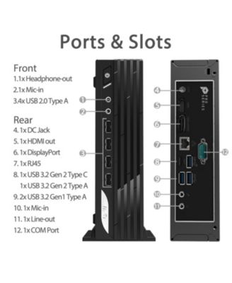 PRO DP21 Business MFF Desktop Intel Core i5 13400 8GB RAM Intel UHD Graphics 512GB SSD Storage Windows 11 Pro