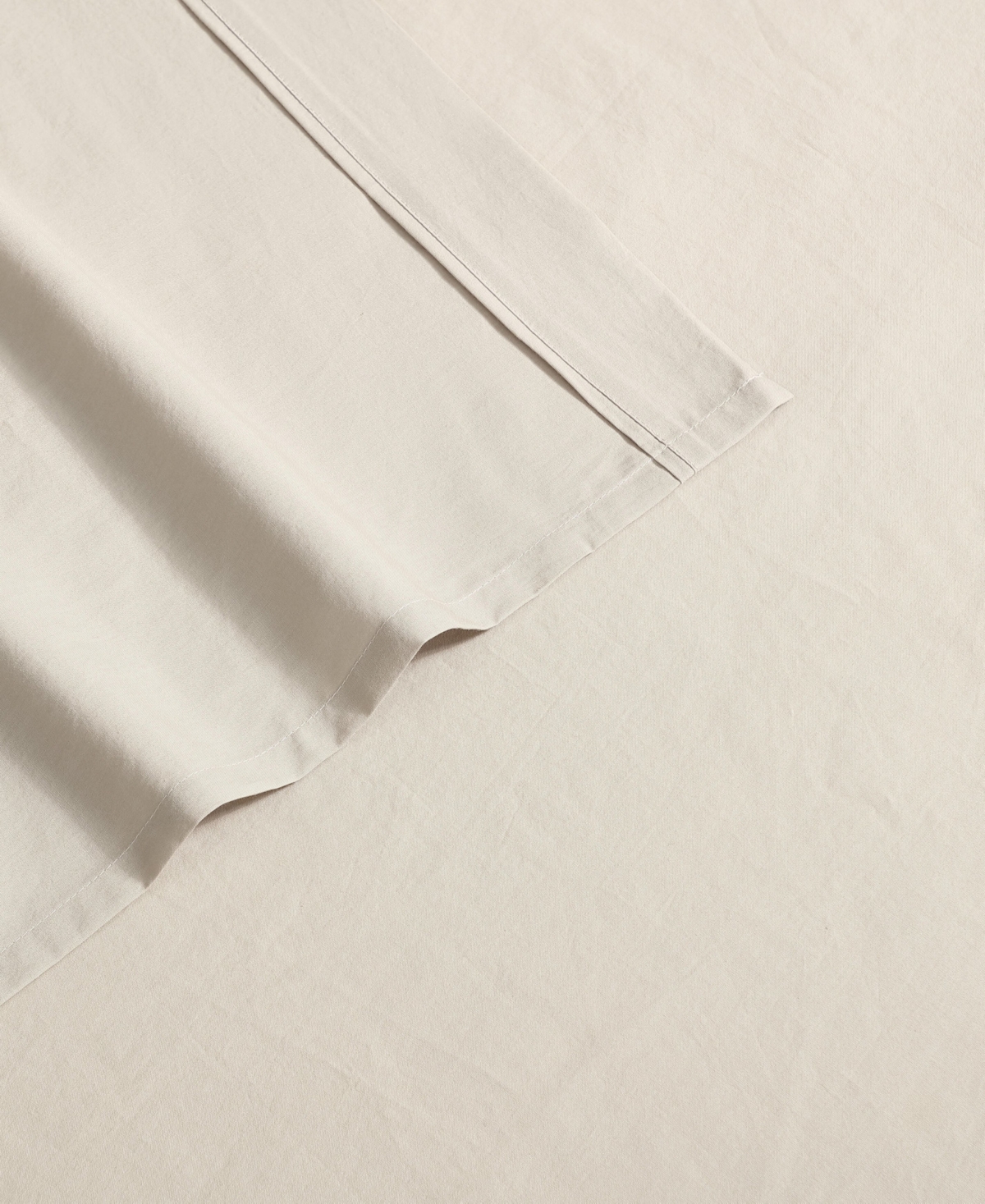 Calvin Klein Closeout!  Washed Cotton Percale 4-pc. Sheet Set, Queen