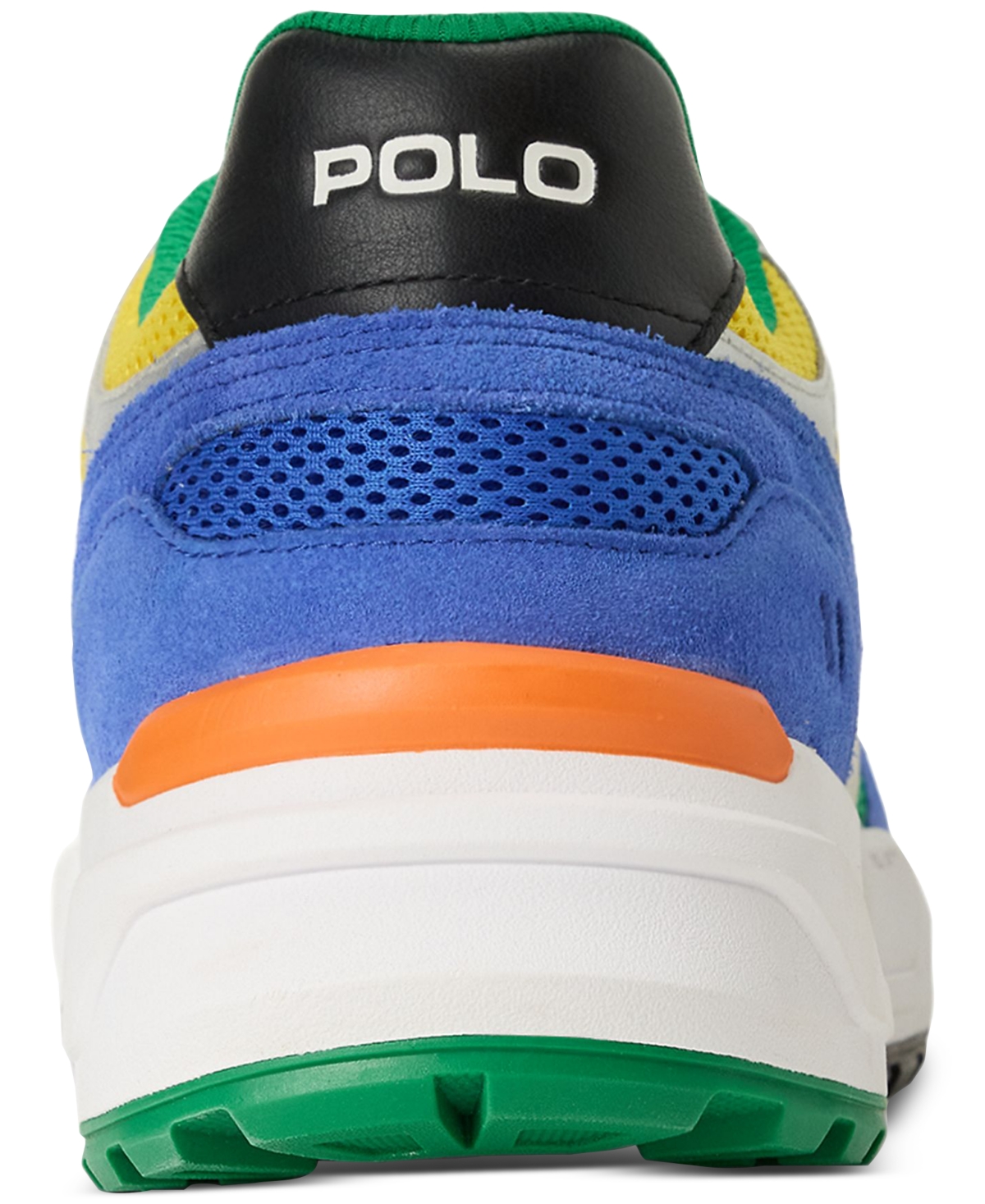 Polo Ralph Lauren Men's Jogger Lace-up Sneakers In Multi Colorblock