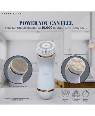 4-IN-1 SCRUBBING &amp; MASSAGING FACIAL BEAUTY BRUSH