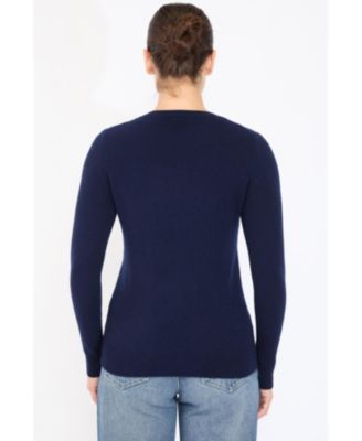 Women's 3-ply Cashmere Crew Neck Sweater