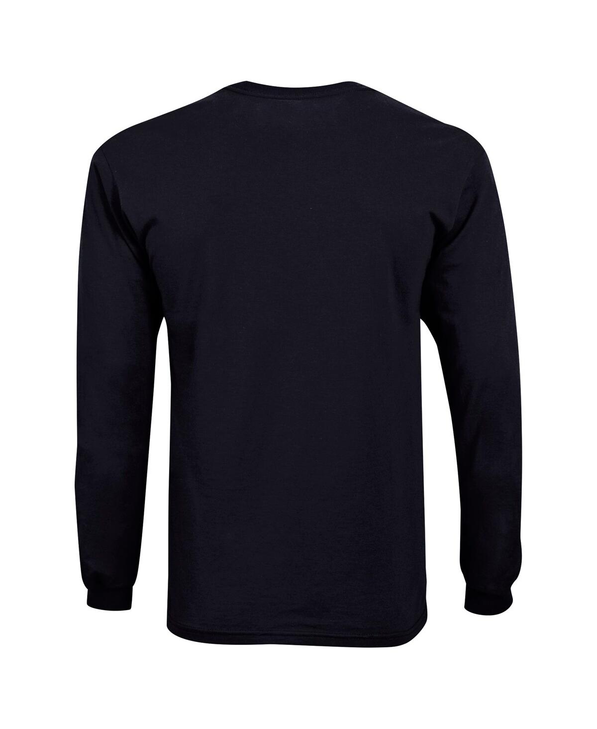 CHAMPION BIG BOYS AND GIRLS BLACK ARMY BLACK KNIGHTS DISTRESSED ARCH OVER LOGO LONG SLEEVE T-SHIRT