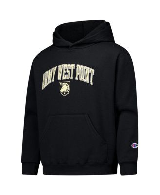 Big Boys and Girls Black Army Black Knights Campus Pullover Hoodie