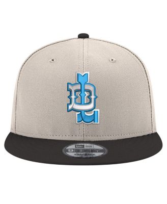 Men's Cream/blue Detroit Lions City Originals 9FIFTY Snapback Hat