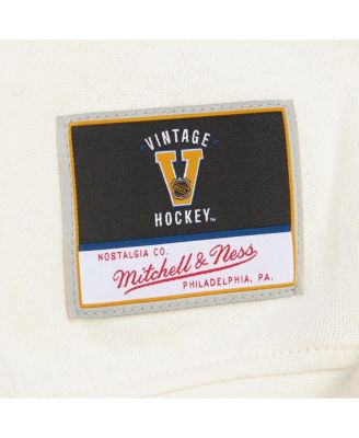 Women's Cream Boston Bruins Logo 3.0 Pullover Sweatshirt