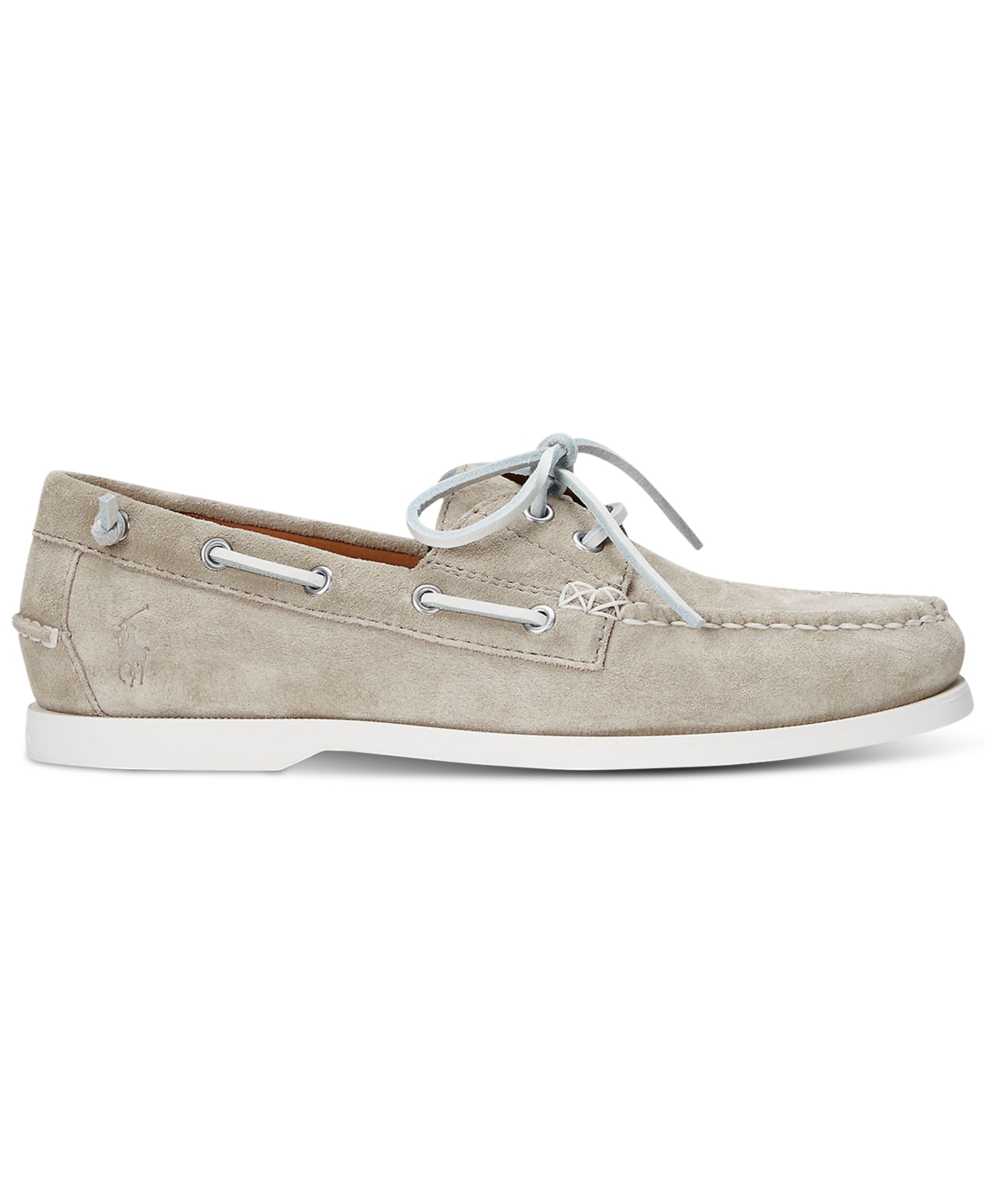 POLO RALPH LAUREN MEN'S MERTON SUEDE BOAT SHOE 