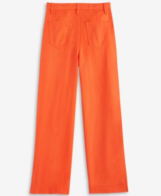 Epic Threads - Little & Big Girls Twill Patch-Pocket Wide-Leg Pants