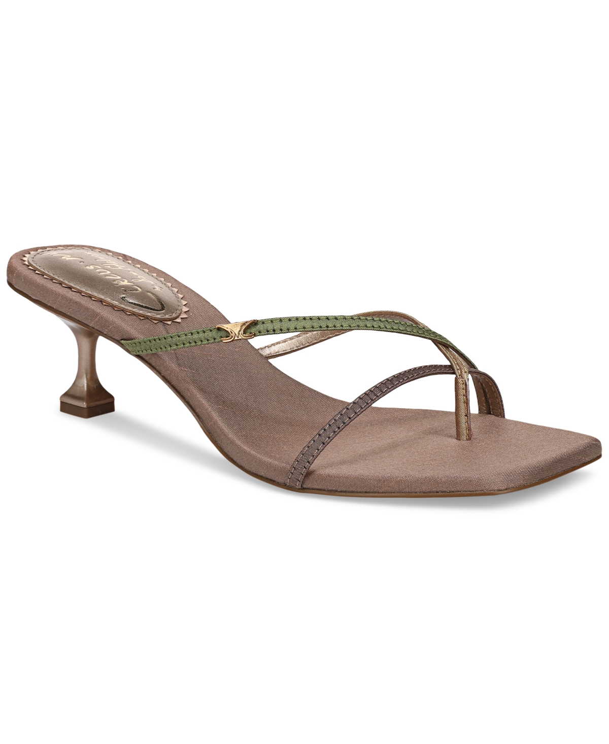 Circus Ny By Sam Edelman Juliet Kitten Heel Slide Sandal In Multi