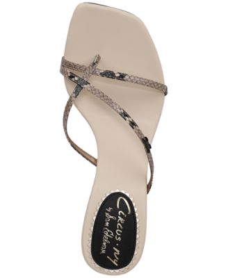 Juliet Strappy Kitten-Heel Dress Sandals