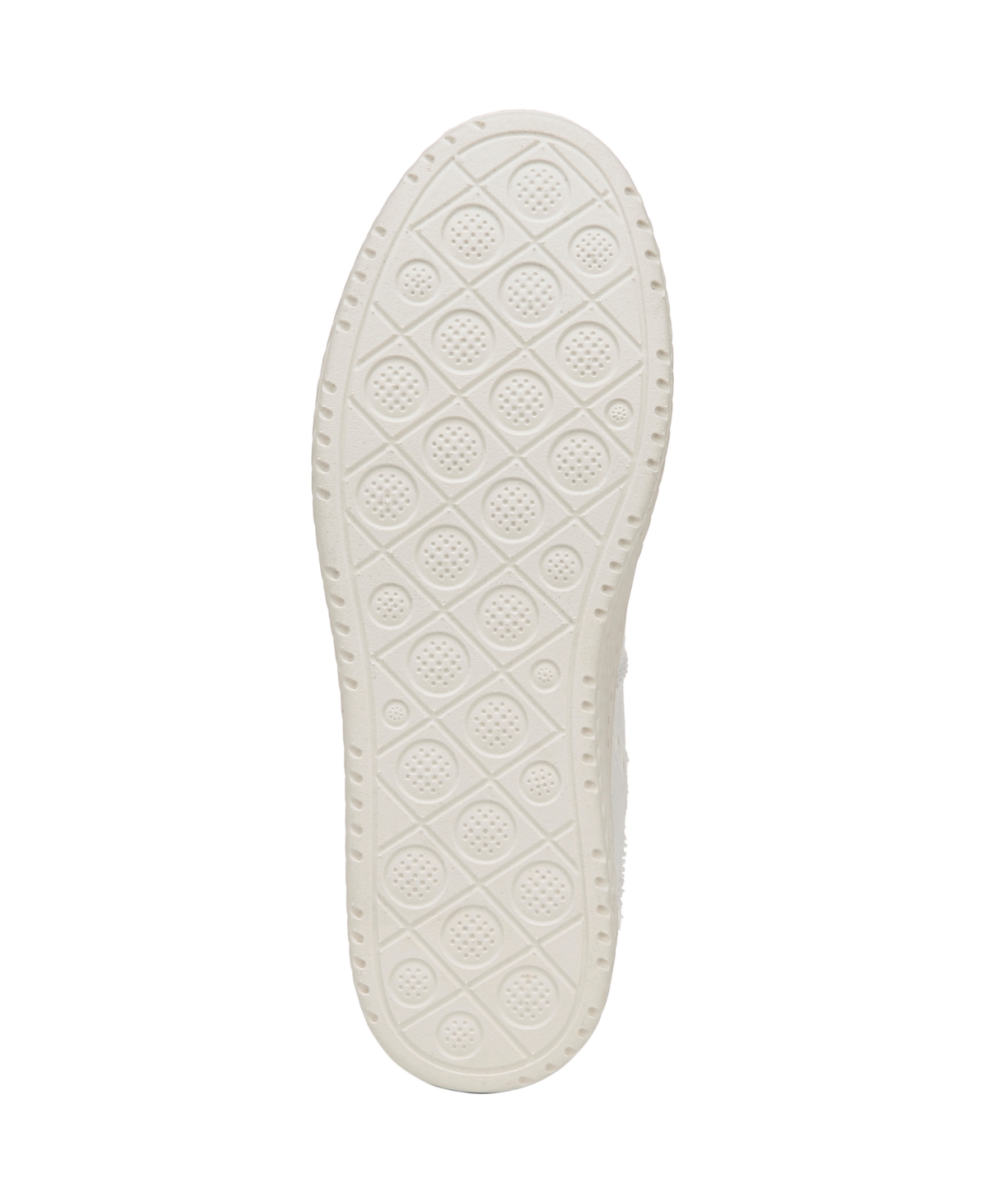Blowfish Malibu Women's Super Slide Mule Platform Sneakers In White Twill Fabric