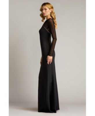 Women's Savoy Sheer Sleeve Gown