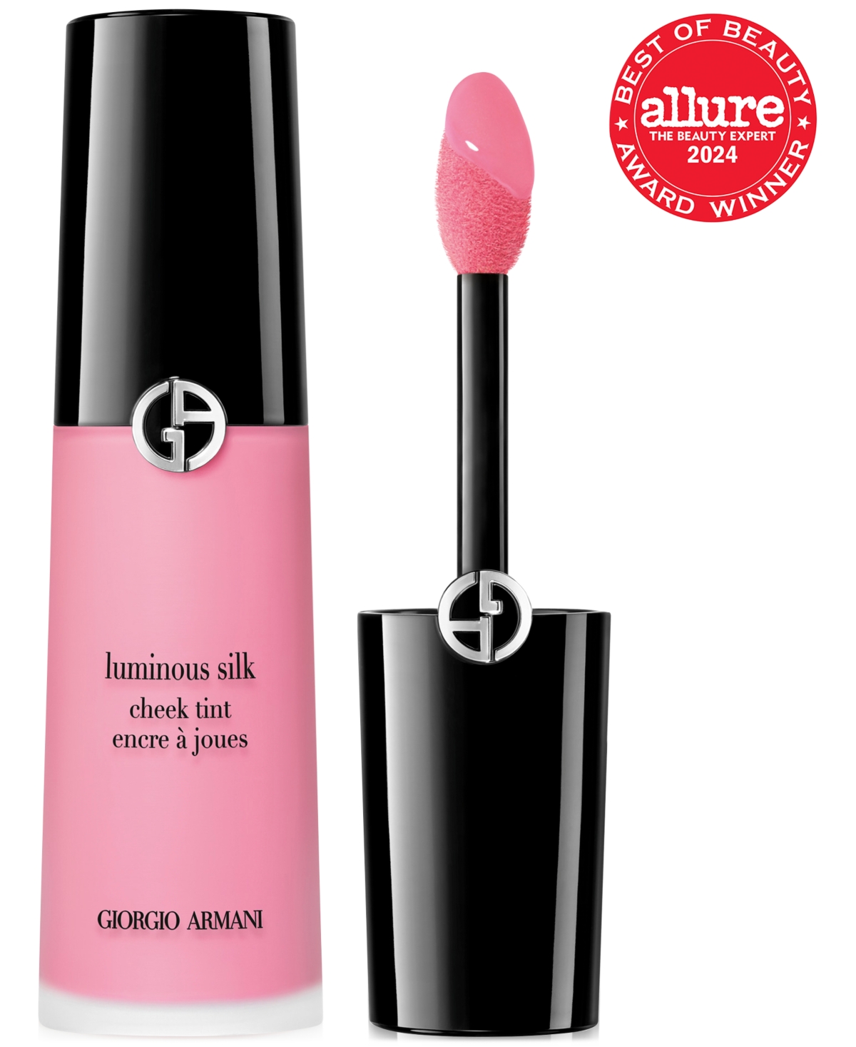 Giorgio Armani Armani Beauty Luminous Silk Cheek Tint In 53 - Bold Pink (cool Baby Pink)