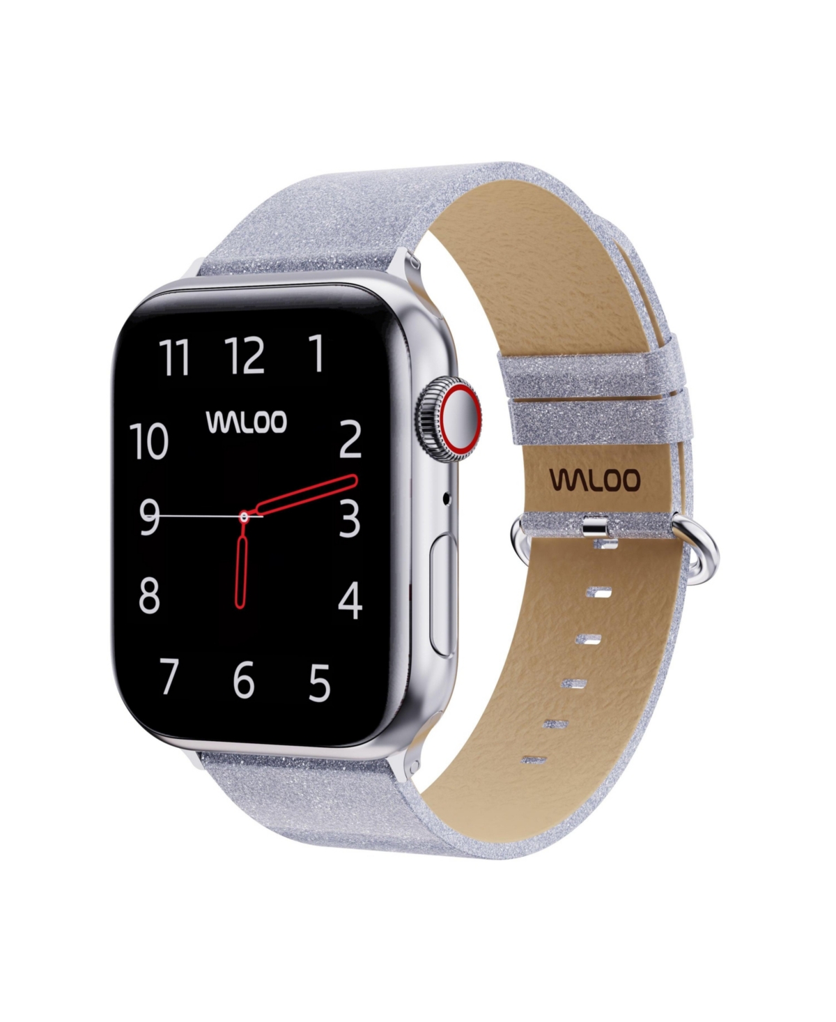Sparkly Brilliance Leather Band For Apple Watch - Rainbow
