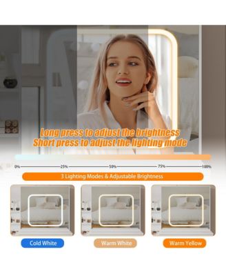 Bedroom Dresser with Electrical Outlet 4 Drawer Storage Cabinet Dresser