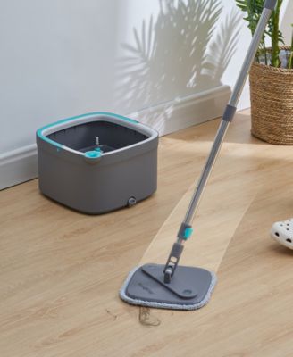 True Clean Spin Mop &amp; Bucket Cleaning  System