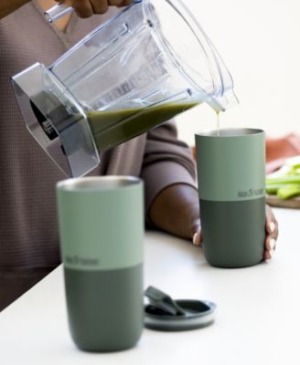 Insulated 16 oz. Stainless Steel Tumbler with Flip Lid