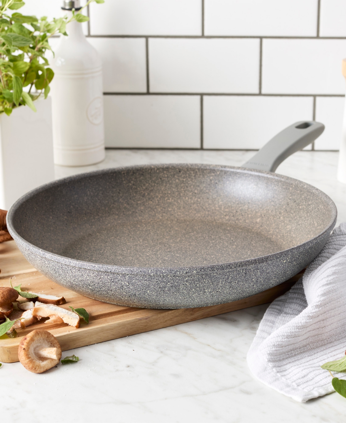 Zwilling Parma Plus Aluminum Nonstick 12" Fry Pan In Gray