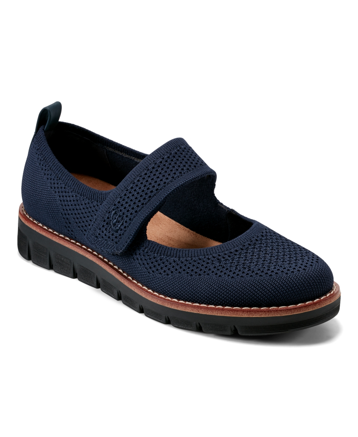 Easy Spirit Women's Venna Eflex Lightweight Mary Jane Flats In Navy