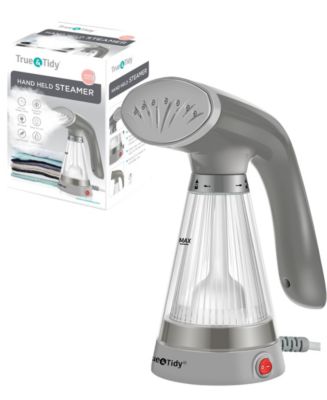 True & Tidy TS-20 Tidy Steam Handheld Garment Steamer with Clear View Tank and Stainless Steel Plate - Macy's