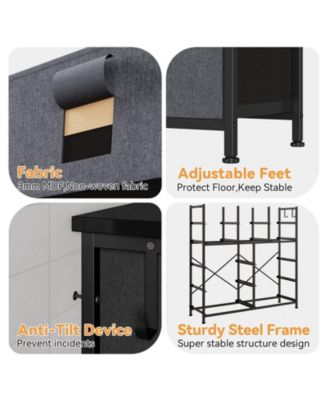 12 Drawer Dresser for for Bedroom, Fabric Dressers & Chest of Drawers