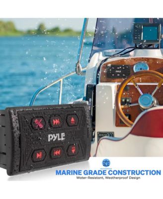 Wireless BT Audio Controller, Waterproof Marine Receiver Remote