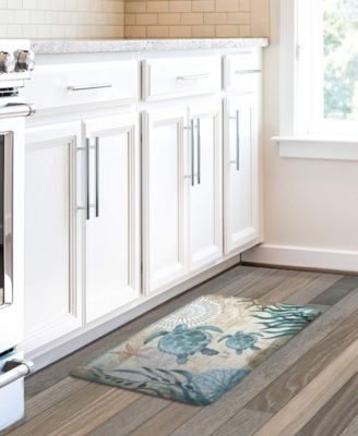 Bay Turtles Anti-Fatigue Kitchen Mat, 20" x 30"