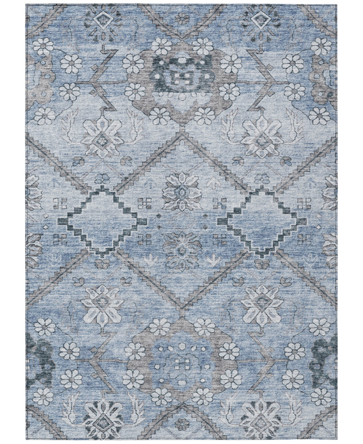 Addison Chantille ACN841 5'x7'6" Area Rug - Blue